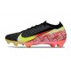 Nike Mercurial Vapor 16 Elite FG X VINI JR Nero Dynamic Giallo Verde Spark Brt Cremisi