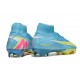 Scarpa Nike Zoom Mercurial Superfly X Elite FG Blu Verde