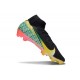 Scarpa Nike Zoom Mercurial Superfly X Elite FG Nero Giallo Rosso