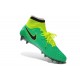 Scarpette da Calcio Nike Magista Obra FG ACC Uomo Verde Nero