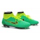 Scarpette da Calcio Nike Magista Obra FG ACC Uomo Verde Nero