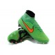 Nike Nuovo Scarpe da Calcio Magista Obra FG Verde Arancio