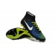 Nike Nuovo Scarpe da Calcio Magista Obra FG Blu Nero Bianco