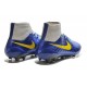 Nuove Scarpa da Calcio Nike Magista Obra FG ACC Blu Giallo Grigio