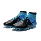 Nuove Scarpa da Calcio Nike Magista Obra FG ACC Pelle Nero Blu