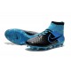 Nuove Scarpa da Calcio Nike Magista Obra FG ACC Pelle Nero Blu