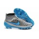 Nuove Scarpe da Calcio Nike Magista Obra FG ACC Grigio Blu