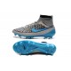 Nuove Scarpe da Calcio Nike Magista Obra FG ACC Grigio Blu