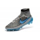 Nuove Scarpe da Calcio Nike Magista Obra FG ACC Grigio Blu