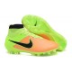 Nuove Scarpa da Calcio Nike Magista Obra FG ACC Pelle Giallo Volt Nero