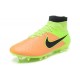 Nuove Scarpa da Calcio Nike Magista Obra FG ACC Pelle Giallo Volt Nero