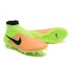 Nuove Scarpa da Calcio Nike Magista Obra FG ACC Pelle Giallo Volt Nero