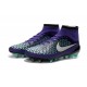 Nike Scarpe da Calcio Nuovo 2016 Magista Obra FG Viola Verde Bianco