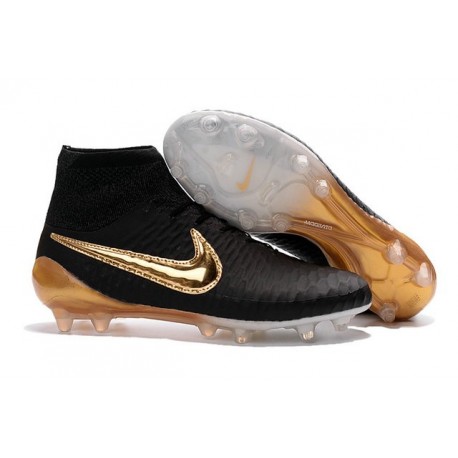 Nike Scarpe da Calcio Nuovo 2016 Magista Obra FG Nero Oro