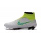 Nike Scarpe da Calcio Nuovo 2016 Magista Obra FG Bianco Verde Giallo