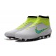 Nike Scarpe da Calcio Nuovo 2016 Magista Obra FG Bianco Verde Giallo