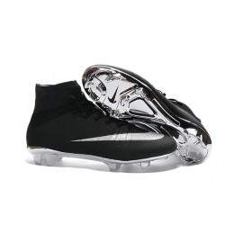 Scarpa Calcio 2016 Ronaldo Nike Mercurial Superfly FG Nero Metallico