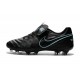 Nike Scarpette da Calcio 2016 Tiempo Legend 6 Tech Craft FG Nero Blu