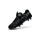 Nike Scarpette da Calcio 2016 Tiempo Legend 6 Tech Craft FG Nero Blu