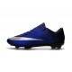 Scarpa da Calcio Nike Mercurial Vapor 10 FG Blu Metallic
