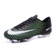 Scarpini Calcetto Nike Mercurial Vapor XI FG Uomo Nero Blu Bianco