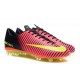 Scarpini Calcetto Nike Mercurial Vapor XI FG Uomo Rosso Giallo