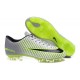 Scarpini Calcetto Nike Mercurial Vapor XI FG Uomo Metallico Verde Nero