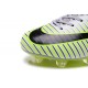 Scarpini Calcetto Nike Mercurial Vapor XI FG Uomo Metallico Verde Nero