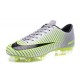 Scarpini Calcetto Nike Mercurial Vapor XI FG Uomo Metallico Verde Nero