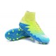 Scarpini da Calcetto Nuovi 2016 Nike HyperVenom Phantom II FG Verde Blu