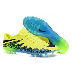 Scarpini Calcio Nuove 2016 Nike Hypervenom Phinish FG Verde Nero Blu