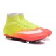 Scarpe Calcetto Nuovo Nike Mercurial Superfly FG ACC Giallo Arancio Bianco