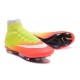 Scarpe Calcetto Nuovo Nike Mercurial Superfly FG ACC Giallo Arancio Bianco