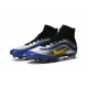 Nuovo 2016 Scarpe Nike Mercurial Superfly Heritage Argent Blu Giallo