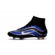 Nuovo 2016 Scarpe Nike Mercurial Superfly Heritage Blu Nero Bianco