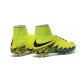 Scarpini da Calcetto Nuovi 2016 Nike HyperVenom Phantom II FG Giallo Nero