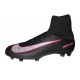 Scarpe Calcio 2016 Nuovo Nike Mercurial Superfly 5 FG Nero Rosa