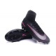 Scarpe Calcio 2016 Nuovo Nike Mercurial Superfly 5 FG Nero Rosa