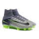 Scarpe Calcio 2016 Nuovo Nike Mercurial Superfly 5 FG Grigio Nero