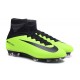 Scarpe Calcio 2016 Nuovo Nike Mercurial Superfly 5 FG Verde Nero