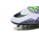 Scarpini Calcio Nuove 2016 Nike Hypervenom Phinish FG Bianco Verde Nero