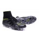 Scarpini da Calcetto Nuovi 2016 Nike HyperVenom Phantom II FG Nero Metallico