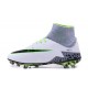 Scarpini da Calcetto Nuovi 2016 Nike HyperVenom Phantom II FG Bianco Nero Verde