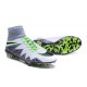 Scarpini da Calcetto Nuovi 2016 Nike HyperVenom Phantom II FG Bianco Nero Verde