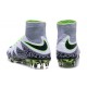 Scarpini da Calcetto Nuovi 2016 Nike HyperVenom Phantom II FG Bianco Nero Verde