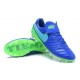 Nike Scarpette da Calcio 2016 Tiempo Legend 6 Tech Craft FG Blu Verde