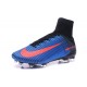 Scarpe Calcio 2016 Nuovo Nike Mercurial Superfly 5 FG Blu Nero Rosso