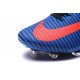 Scarpe Calcio 2016 Nuovo Nike Mercurial Superfly 5 FG Blu Nero Rosso