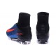 Scarpe Calcio 2016 Nuovo Nike Mercurial Superfly 5 FG Blu Nero Rosso