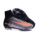 Scarpe Calcio 2016 Nuovo Nike Mercurial Superfly 5 FG Bianco Nero Arancio